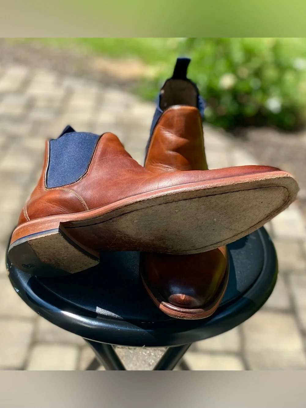 Sweeney Men's Classic Chelsea Boots in Brown